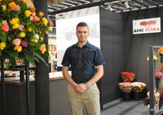 Bas van Nunnikhoven, Office Manager van Afri Flora